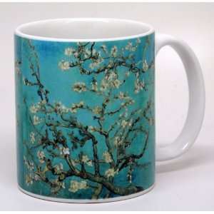   Almond Blossoms Photo Quality 11 oz Ceramic Coffee Mug cup: Kitchen