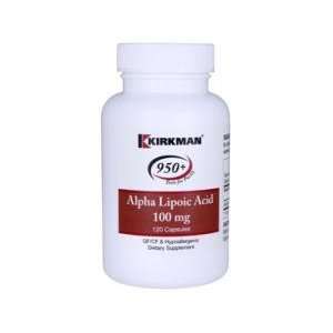  Alpha Lipoic Acid 100 mg 120 caps: Health & Personal Care
