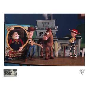 Woody s Finest Hour   Disney Toy Story Giclee Print Limited Edition