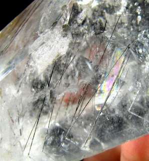 Black Hair Quartz Crystal Freeform qzr11idz182  