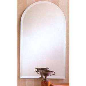  Frameless Arch Top Bevel Mirror: Home & Kitchen