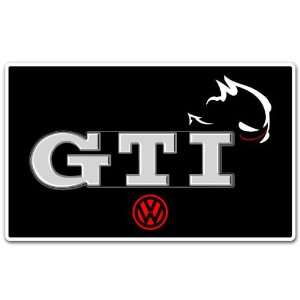  Volkswagen VW GTI Car Bumper Sticker Decal 4.5x2.7 
