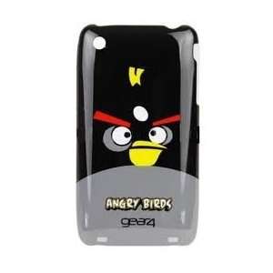  Angry Birds   Black Bomber Bird   Hard Case for iPhone 3G 