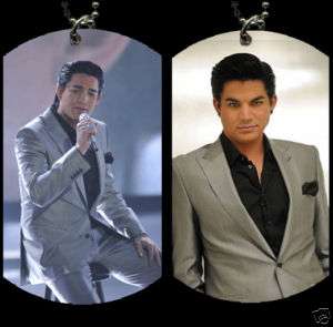 Adam Lambert Dog Tag w/Beaded Chain (2 Pictures) tag 2  