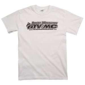 Rocky Mountain ATV/MC Logo T Shirt X Large White 