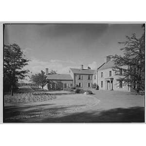   residence in Amenia, New York. Entrance view II 1944