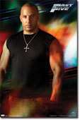 FAST 5 MOVIE POSTER DOMINIC VIN DIESEL FAST AND FURIOUS  