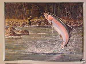 Oil Painting By Famous Wild Life Artist Keith Warrick  
