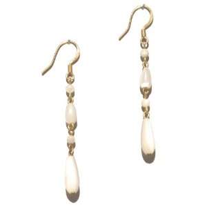  Magnolia Linear Drop Pearl Earrings Jewelry