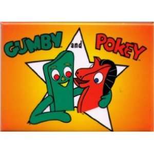  Gumby and Pokey Star Magnet GM939: Toys & Games