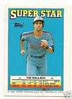 TIM WALLACH #9 1988 Topps Card/Sticker MONTREAL EXPOS