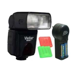  Vivitar DF 383 CAN AF Power Zoom Flash with Bounce 