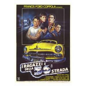  The Outsiders (1982) 27 x 40 Movie Poster Italian Style B 