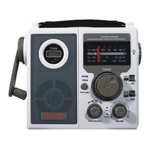  Emergency Crank Powered Radio CR 100: Home & Kitchen