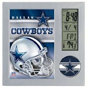  Dallas Cowboys Team Desk Clock