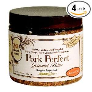   Pork Perfect Brine Mix, Ancho Chile, 12.5 Ounce Jars (Pack of 4
