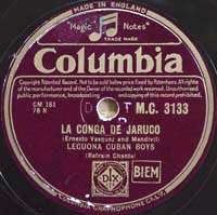 LECUONA CUBAN BOYS Columbia MC 3133 LATIN 78 RPM  