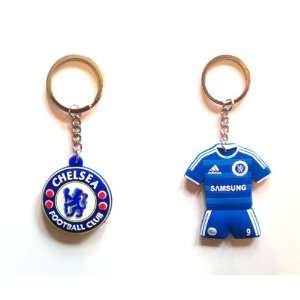  Chelsea & Fernando Torres #9 Home Jersey Keychain 