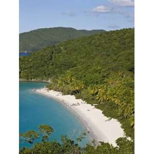 com Caribbean, US Virgin Islands, St. John, Beach at Trunk Bay Travel 