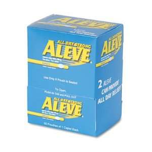  Aleve Pain Reliever Tablets PFYBXAL50: Health & Personal 