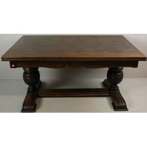  Vintage French Country Oak Refectory Table Pub: Home 