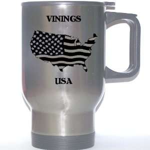  US Flag   Vinings, Georgia (GA) Stainless Steel Mug 