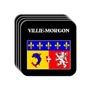  Rhone Alpes   VILLIE MORGON Set of 4 Mini Mousepad 