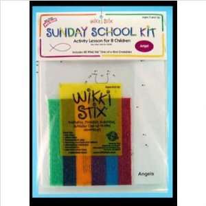  WIKKI STIX ANGELS SUNDAY SCHOOL KIT: Office Products