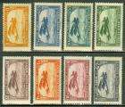 French Morocco Air & Semis Scott #C1//C10 MLH Early Air Assortment 