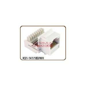 CAT5E RJ45 H Style Keystone Jack 110 type Gold plated Brass Contacts 