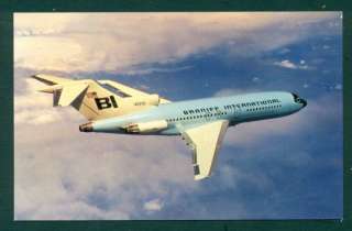 P3659   Aircraft Postcard  Braniff International,Boeing  
