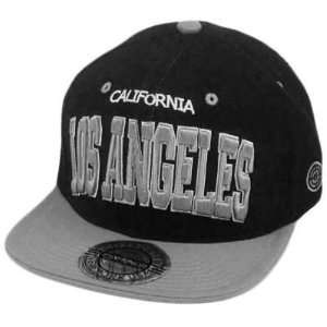  HAT CAP GORRA SNAPBACK LOS ANGELES CALIFORNIA FLAT BILL 