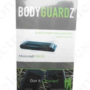 BodyGuardz Clear Protective Skin for Motorola Droid 846237001324 