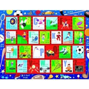   Into Sports 63pc Childrens Jigsaw Puzzle by Karen Rossi: Toys & Games