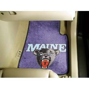  Maine Black Bears Front 2 Piece Auto Floor Mats 