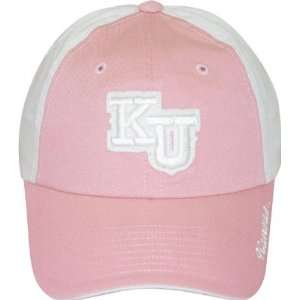   Kansas Jayhawks Womens Adjustable Pink Delight Hat