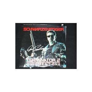 Signed Terminator 2 Judgement Day (Arnold Schwarzenegger) Laser Disc 