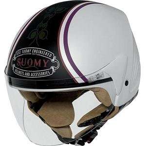  Suomy Jet Light Morph Helmet   Medium/White/Black 