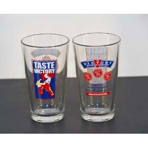  Victory Brewing Company Pint Glass  Set of 2 Glasses 