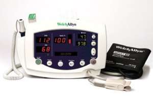 Welch Allyn 300 Series Vital Signs Monitor 53NTP E1  