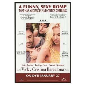  Vicky Cristina Barcelona Original Movie Poster, 26.75 x 