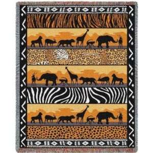  In The Wild Safari Tapestry Throw Blanket