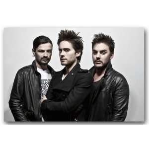 Thirty Seconds To Mars Poster   2ndGray Promo Flyer 