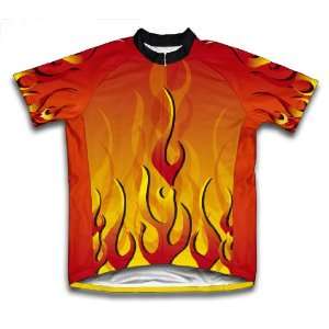 Ashes Red Cycling Jersey for Women
