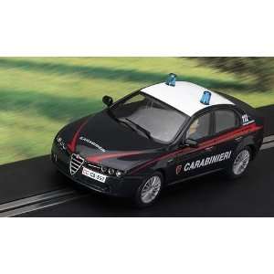    Scalextric Slot 1:32 Alfa Romeo 159 Police Car: Toys & Games