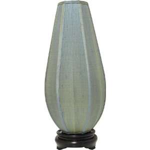   : Bickett Tobin Navajo Blue Green Lotus Table Lamp: Home Improvement