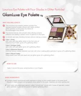 VIDI VICI Glamluxe Eye Palette Shadow 4 Shades (Korean Make up Artist 