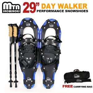  New 2012 MTN Man Woman Kid Youth 29 WP BLUE Snowshoes 