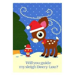 Sanrio Hello Kitty DEERY LOU Boxed Christmas Holiday Cards (20) by 