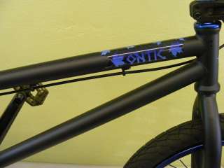 NEW 2011 Hoffman Ontic IL Complete Bmx Bike Black Blue  